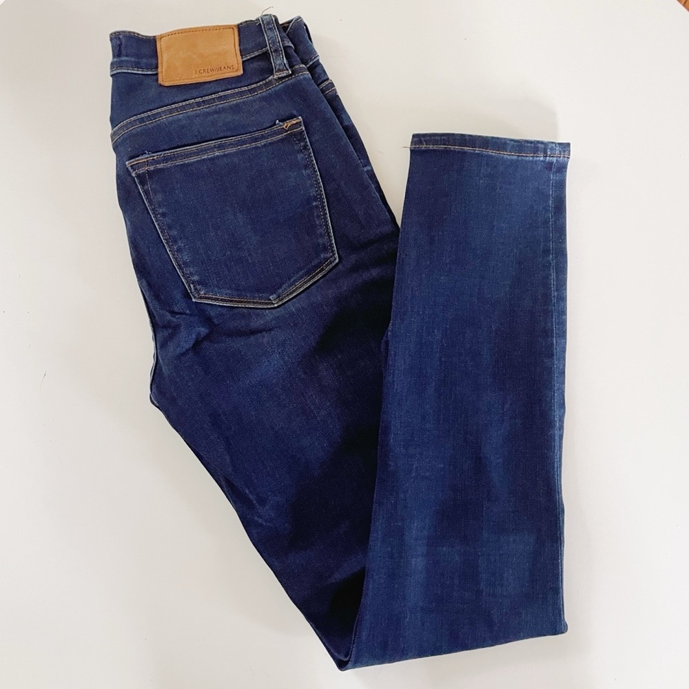 J-Crew Blue Jeans size 25 - High Rise Toothpick